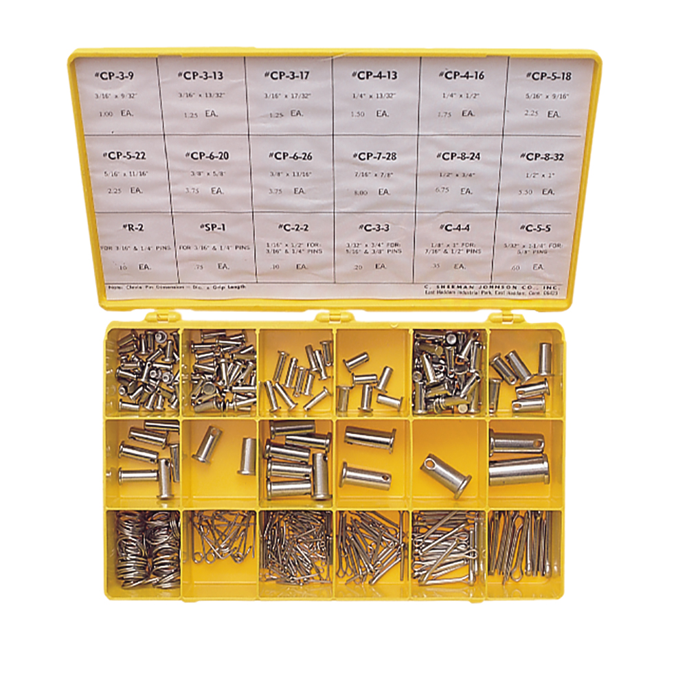 image for C. Sherman Johnson Cotter, Ring & Clevis Pin Parts Kit