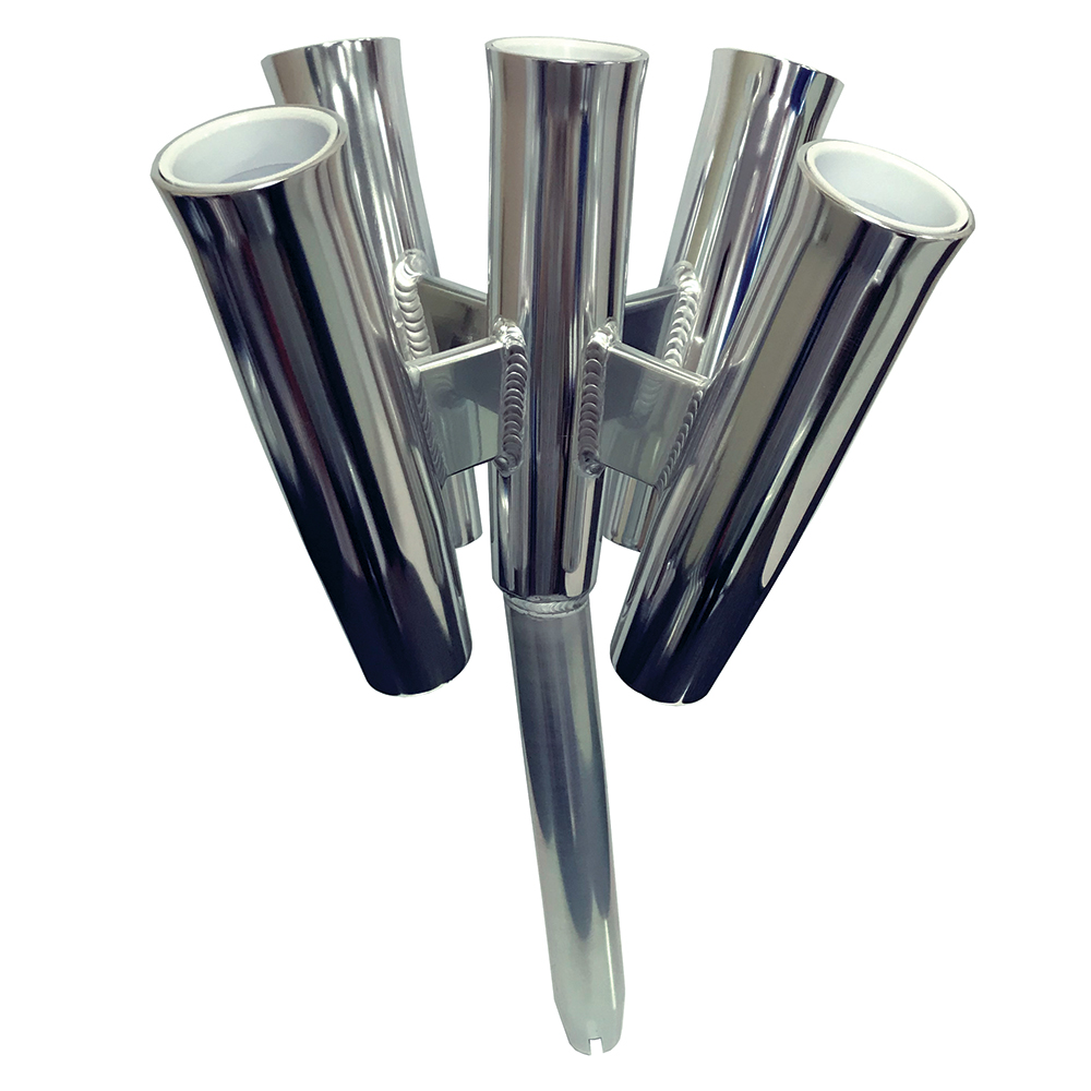 image for Tigress Five Rod Cluster – Bent Butt – Polished Aluminum