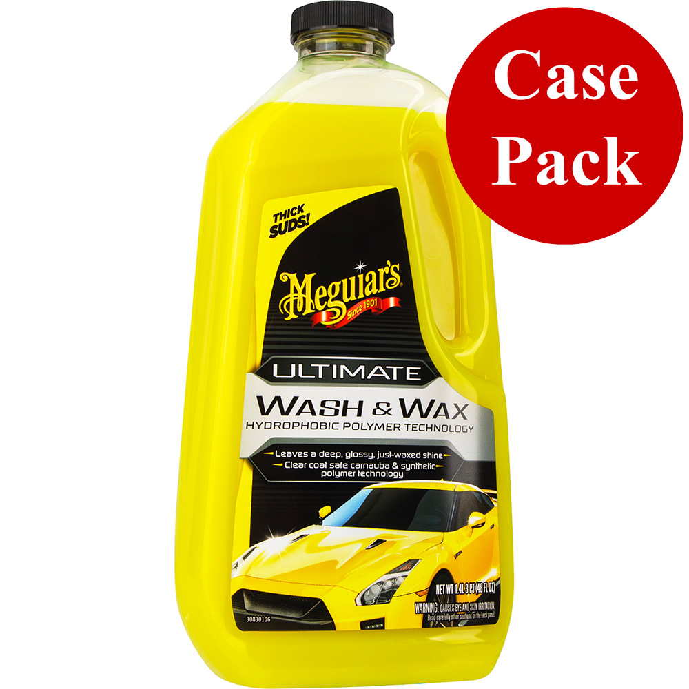 Meguiar feets Ultimate Wash & Wax - 1.4 Liters *Case of 6* - G17748CASE