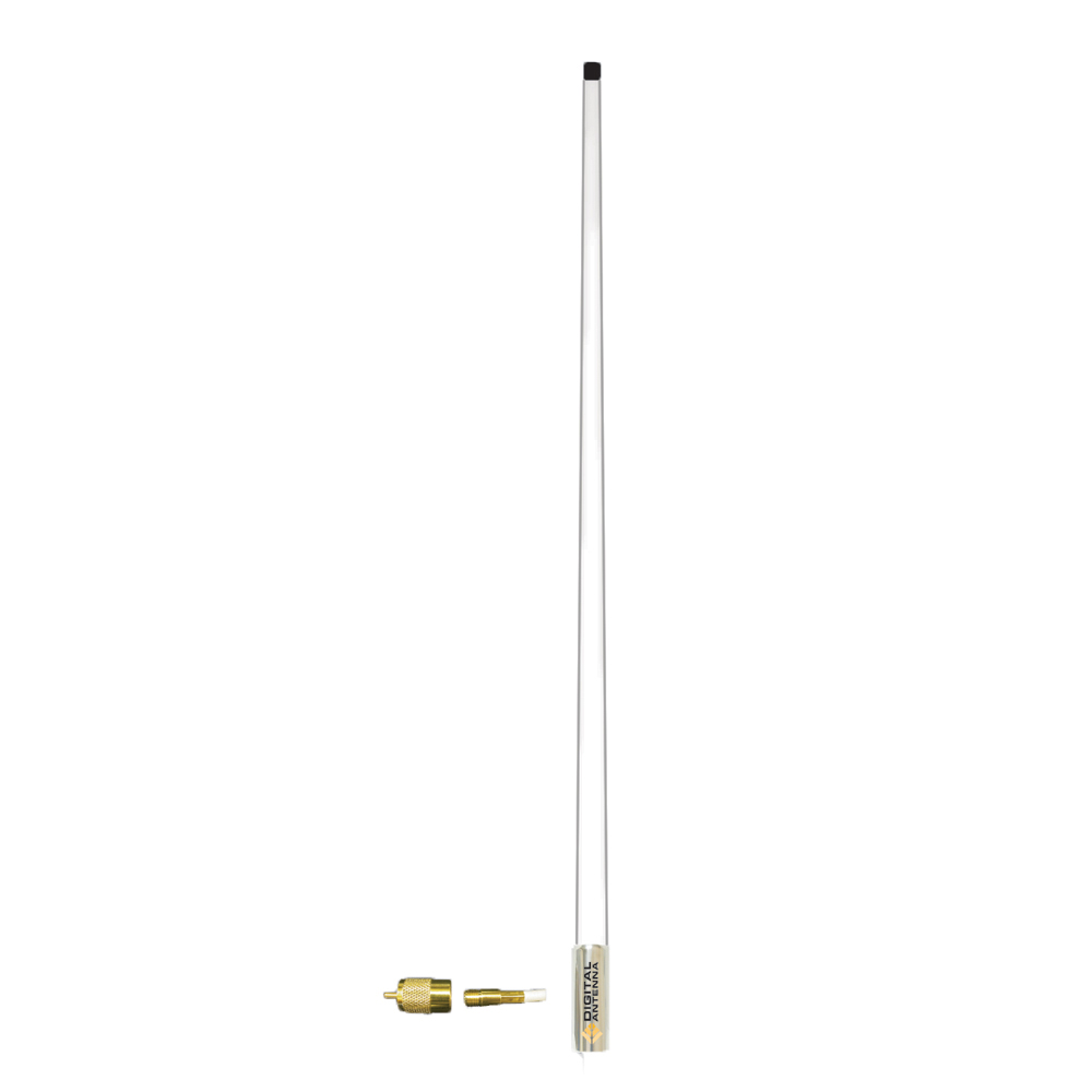 Digital Antenna 598-SW-S 8' AIS Marine Antenna with 25' Cable - 598-SW-S