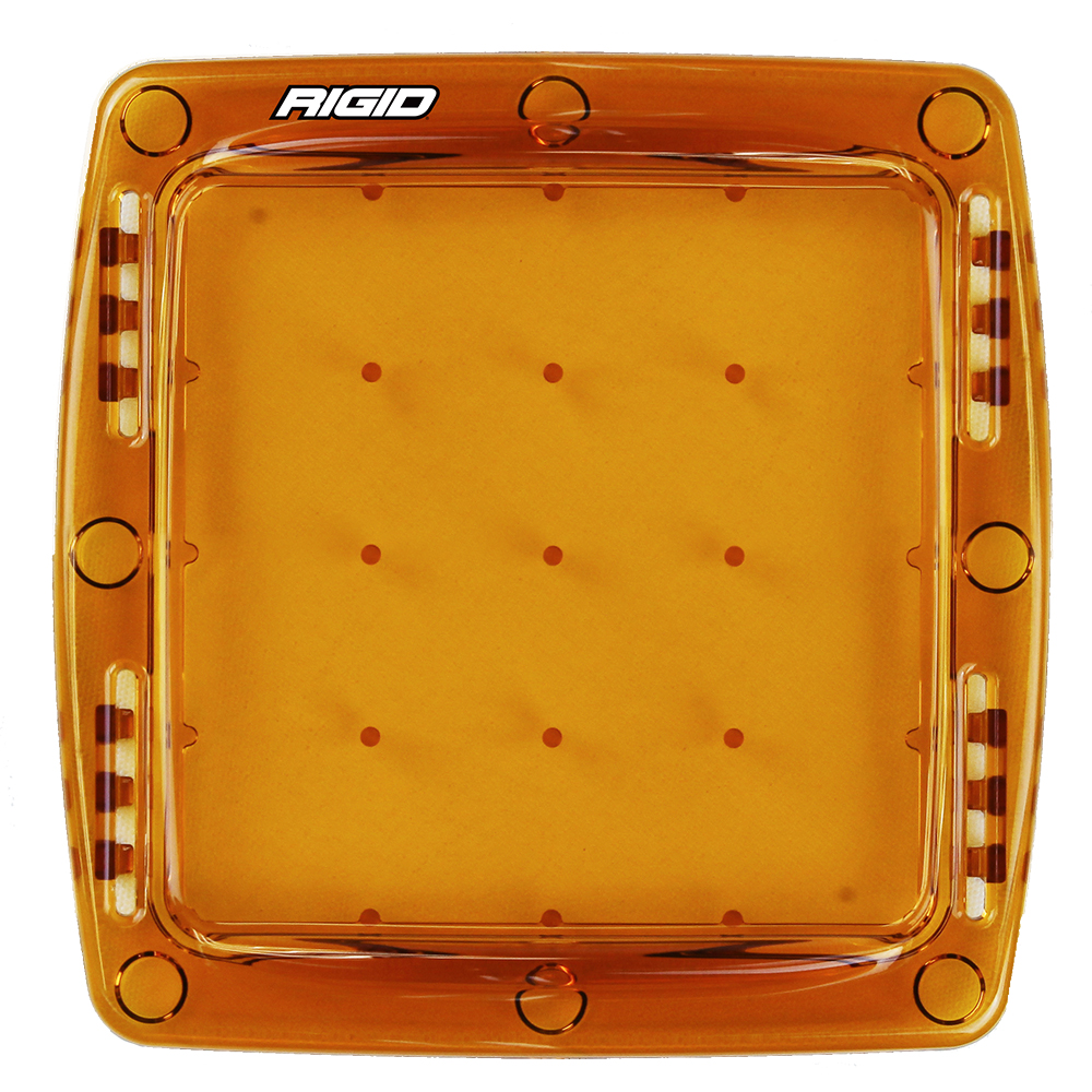 RIGID Industries Q-Series Lens Cover - Amber - 103933