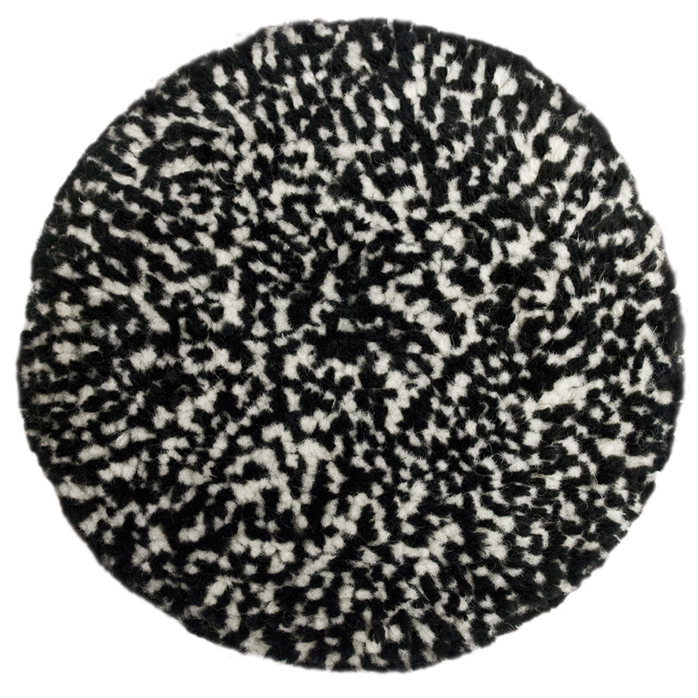 Presta Wool Compounding Pad - Black  White Heavy Cut - 890146