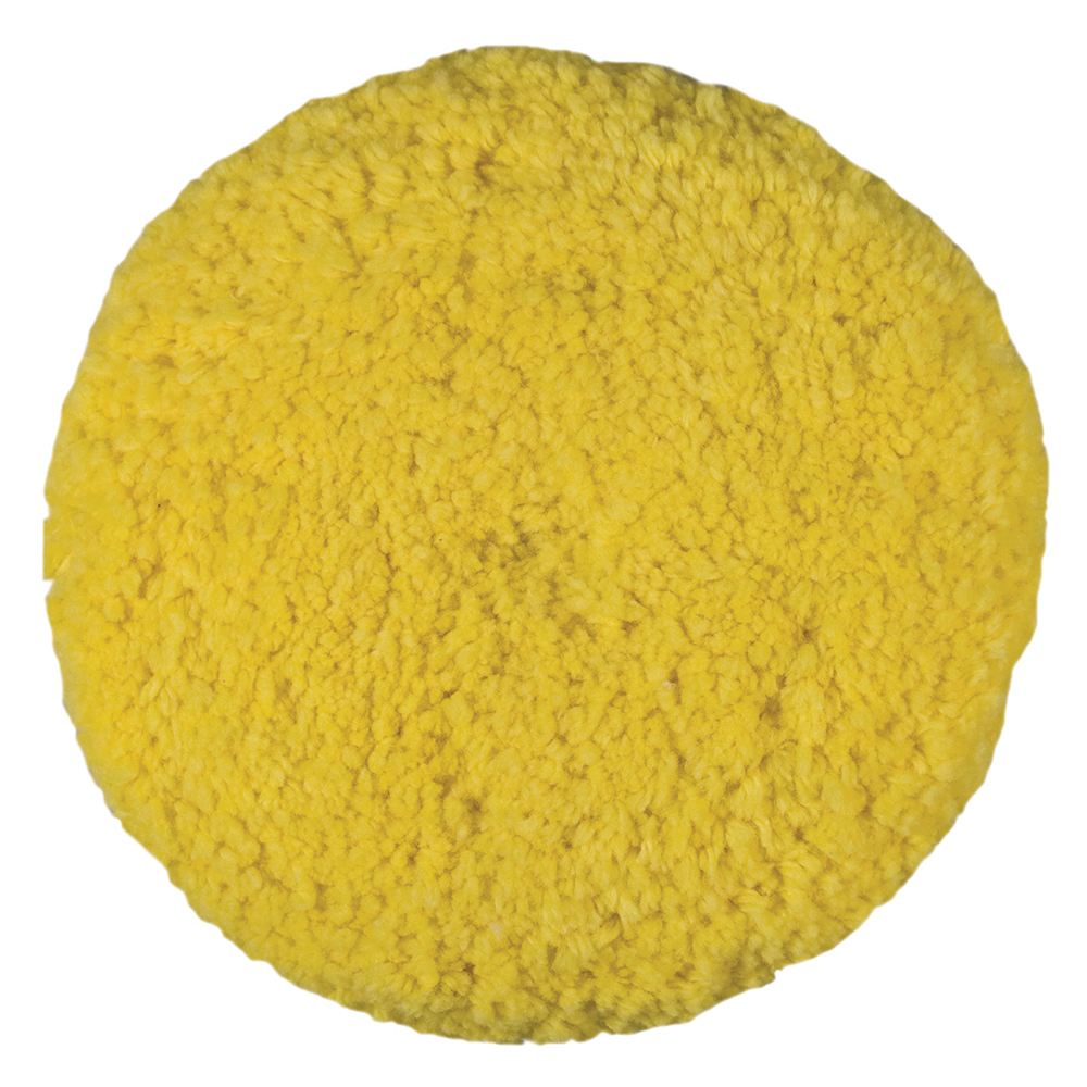 Presta Rotary Blended Wool Buffing Pad - Yellow Medium Cut - 890142