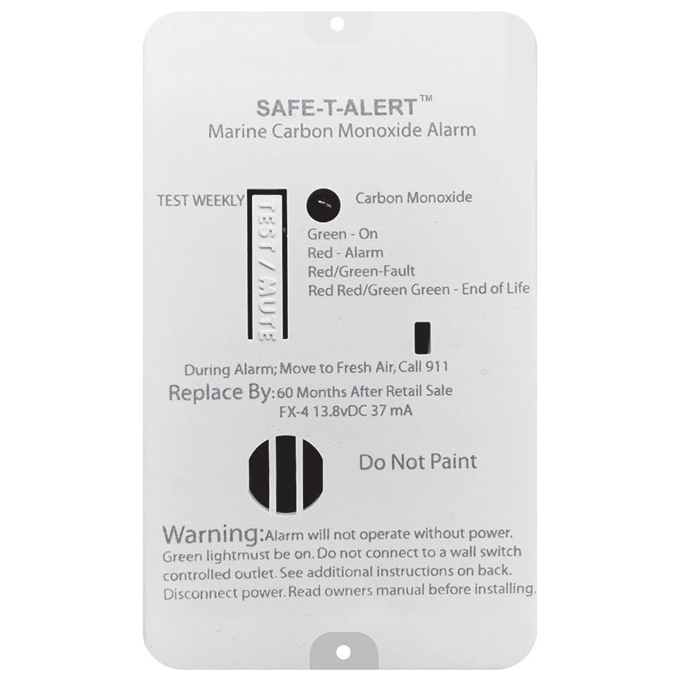 image for Safe-T-Alert FX-4 Carbon Monoxide Alarm