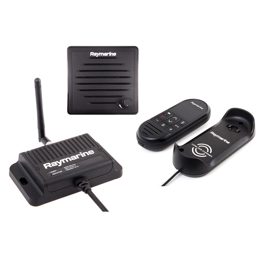Raymarine Ray90 Wireless Second Station Kit with Passive Speaker, Wireless Handset  Wireless Hub - T70433