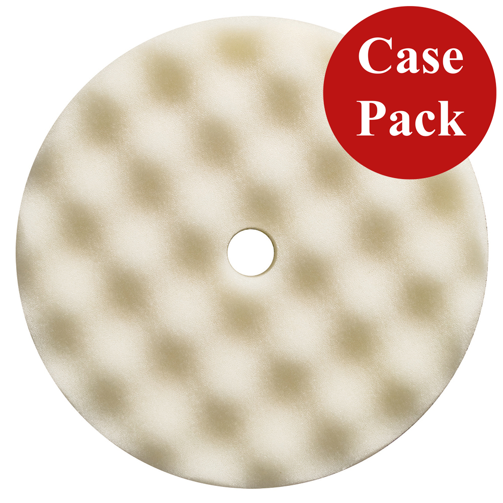 Presta White Foam Compounding Pad - *Case of 12* - 890171CASE