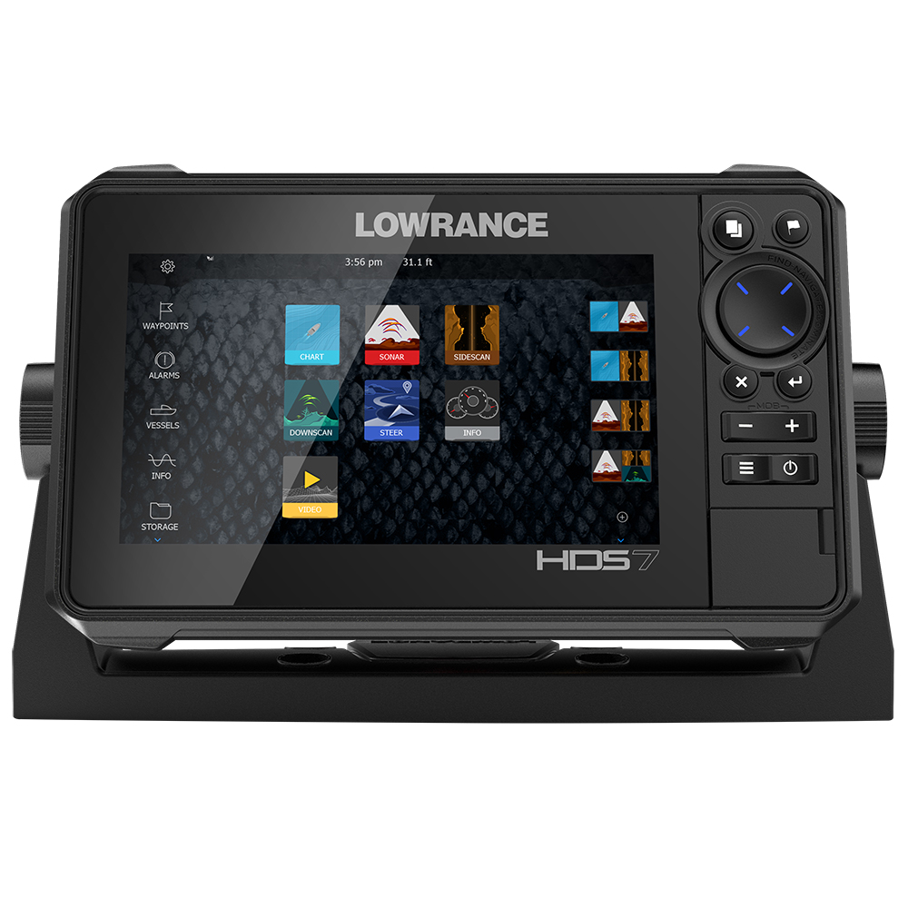 Lowrance HDS-7 LIVE w/Active Imaging 3-in-1 Transom Mount & C-MAP Pro Chart - 000-14416-001