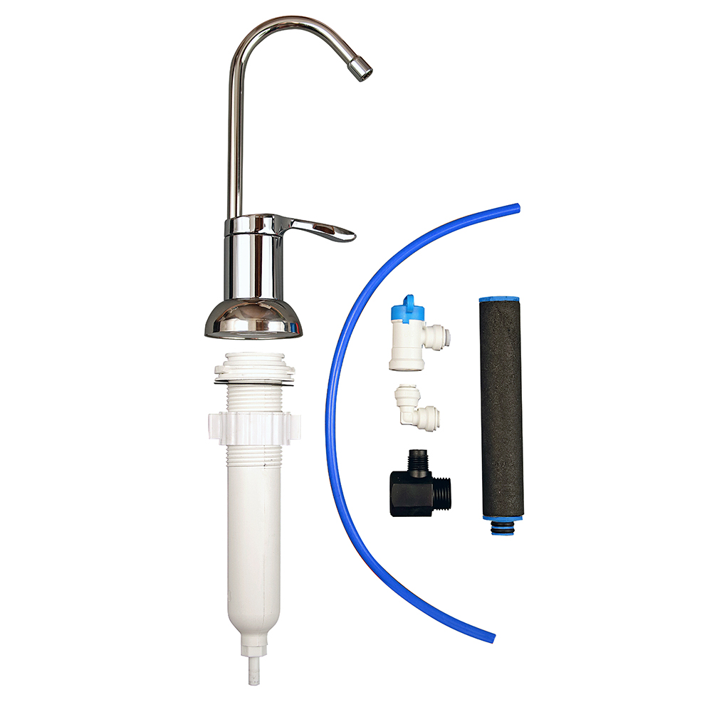 image for Forespar PUREWATER+All-In-One Water Filtration System Complete Starter Kit