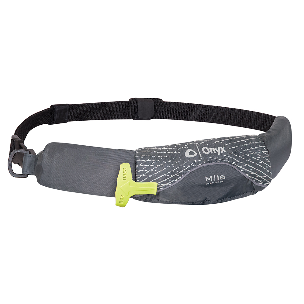 image for Onyx M-16 Manual Inflatable Belt Pack (PFD) – Grey