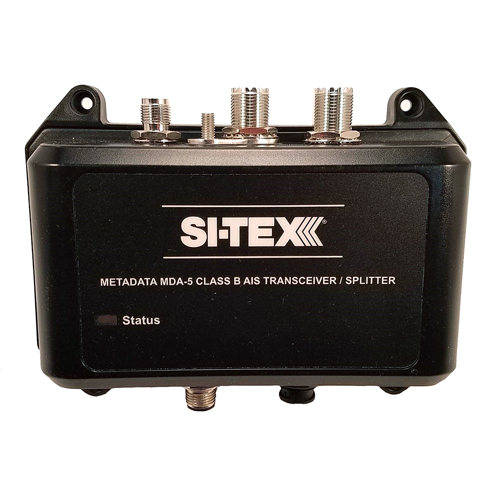 SI-TEX MDA-5 Hi-Power 5W SOTDMA Class B AIS Transceiver with Built-In Antenna Splitter & Long Range Wi-Fi - MDA-5