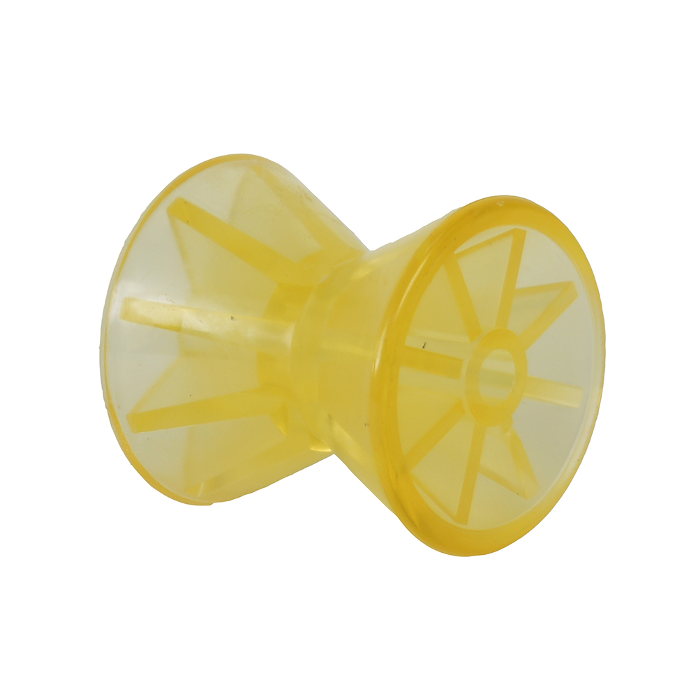 image for C.E. Smith Bow Roller – Yellow PVC – 4″ x 1/2″ ID