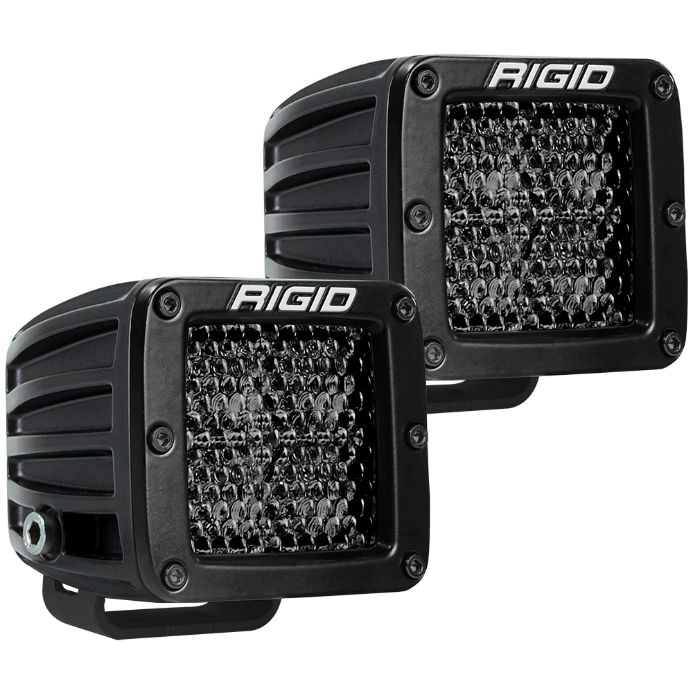 image for RIGID Industries D-Series Pro Spot Diffused Midnight Surface Mount – Pair