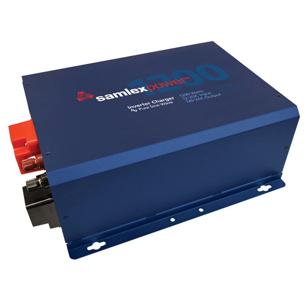 image for Samlex Evolution™ F Series 1200W, 120V Pure Sine Wave Inverter/Charger w/24V Input & 40 Amp Charger w/Hard Wiring