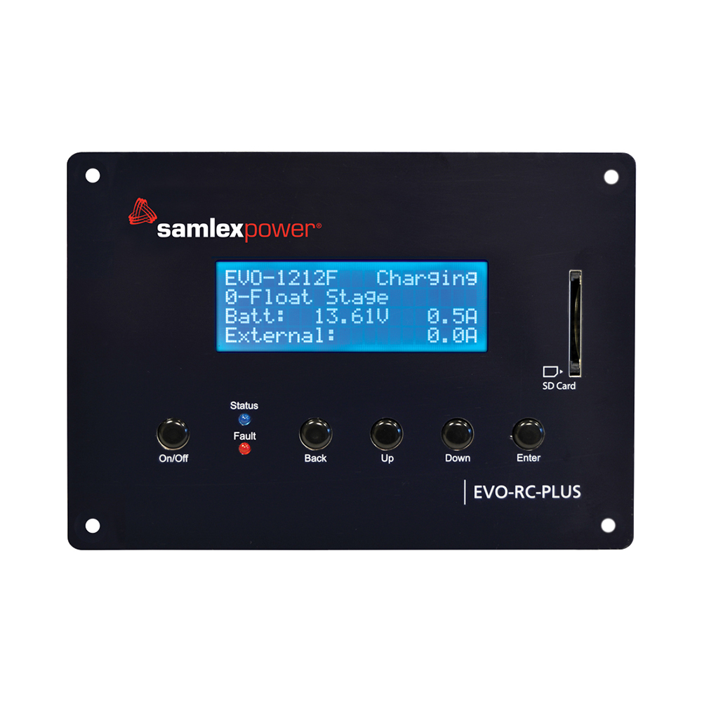 Samlex Programmable Remote Control for Evolution F Series Inverter/Charger - Optional - EVO-RC-PLUS