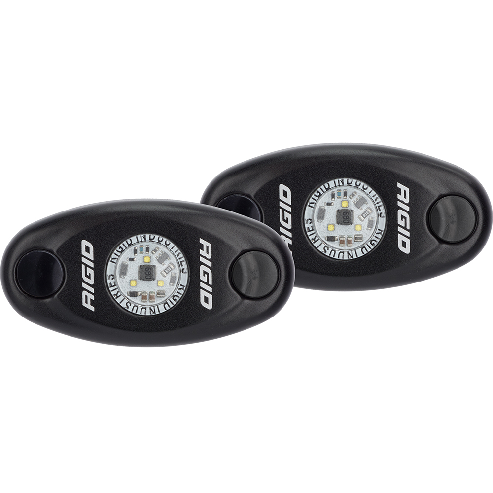 image for RIGID Industries A-Series Low Power Black Housing/White Light – Pair