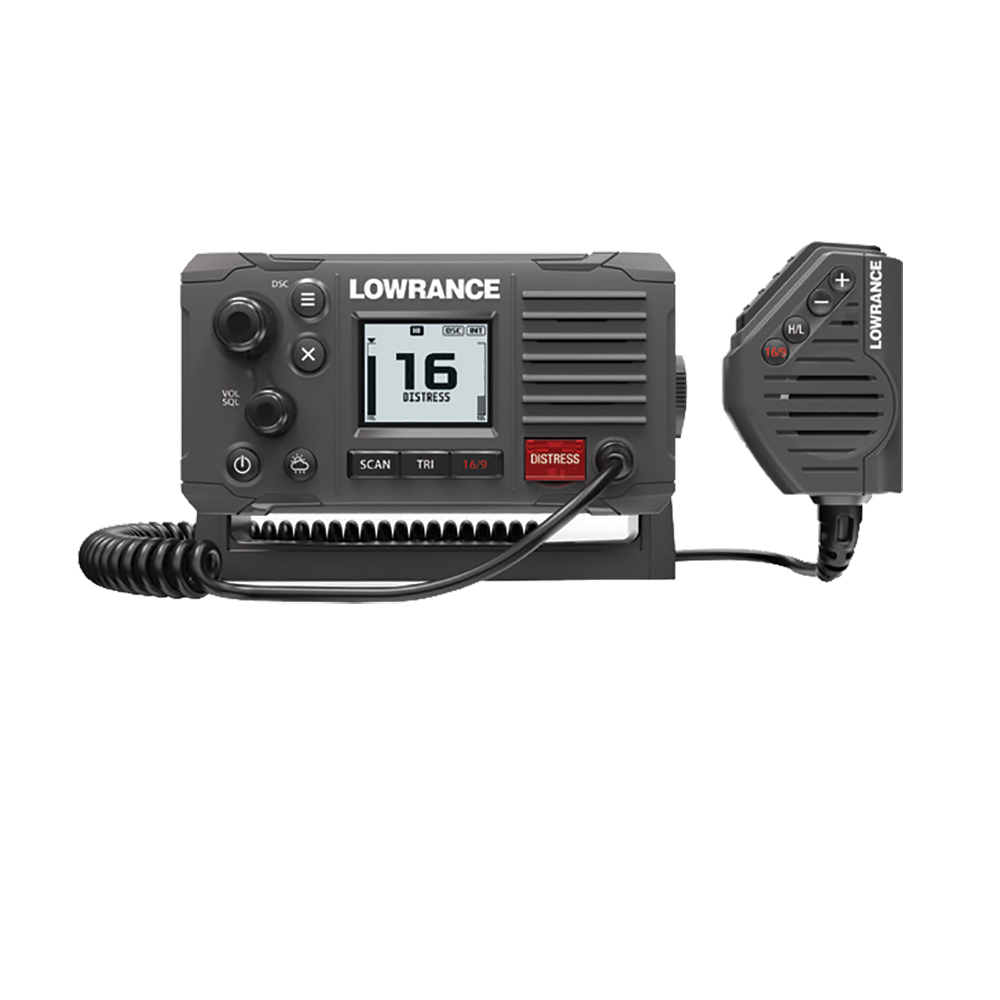 Lowrance Link-6S Class D DSC VHF Radio - Gray - NMEA 0183 CD-74621