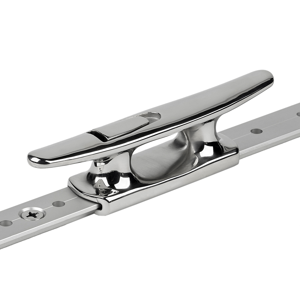 image for Schaefer Mid-Rail Chock/Cleat Stainless Steel – 1″