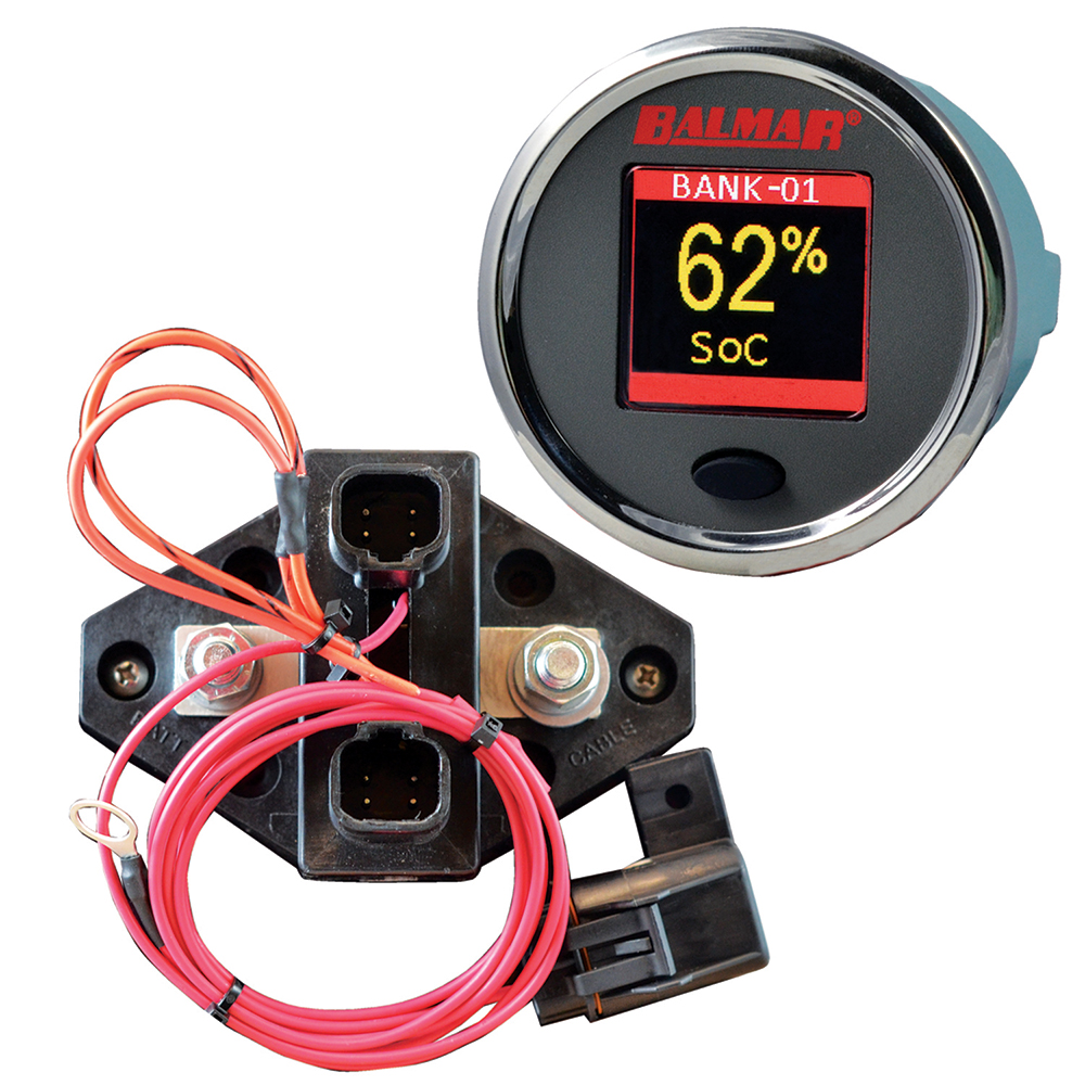 Balmar SG200 Battery Monitor Kit w/Display Shunt &amp; 10M Cable - 12-48 VDC CD-74959