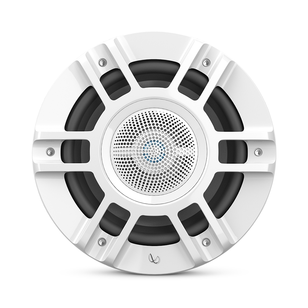 image for Infinity 8″ Marine RGB Kappa Series Speakers – White