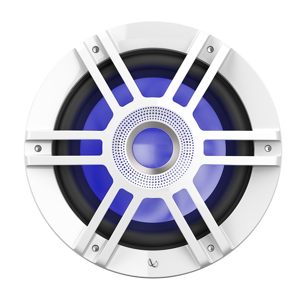 image for Infinity 10″ Marine RGB Kappa Series Speakers – White