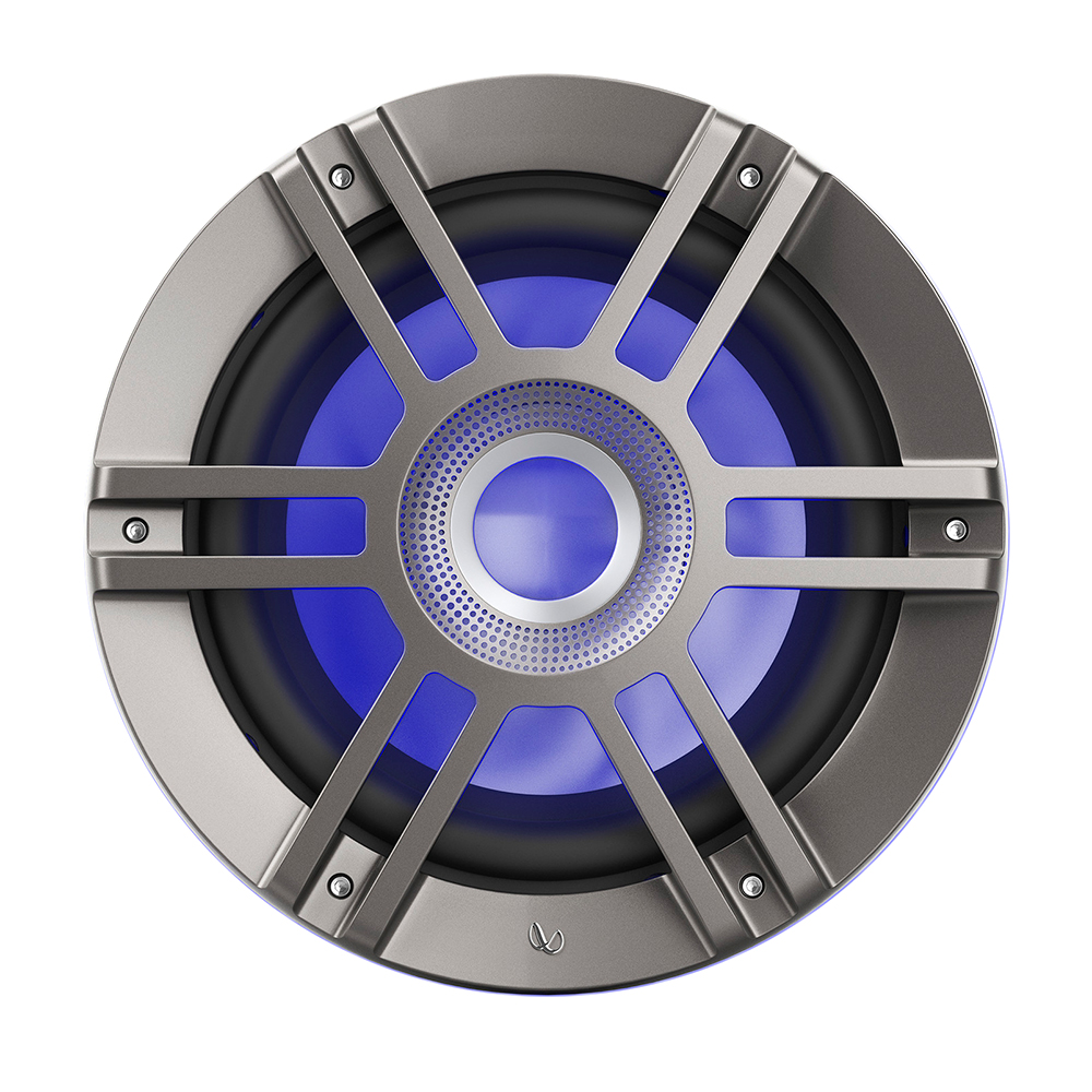 image for Infinity 10″ Marine RGB Kappa Series Speakers – Titanium/Gunmetal