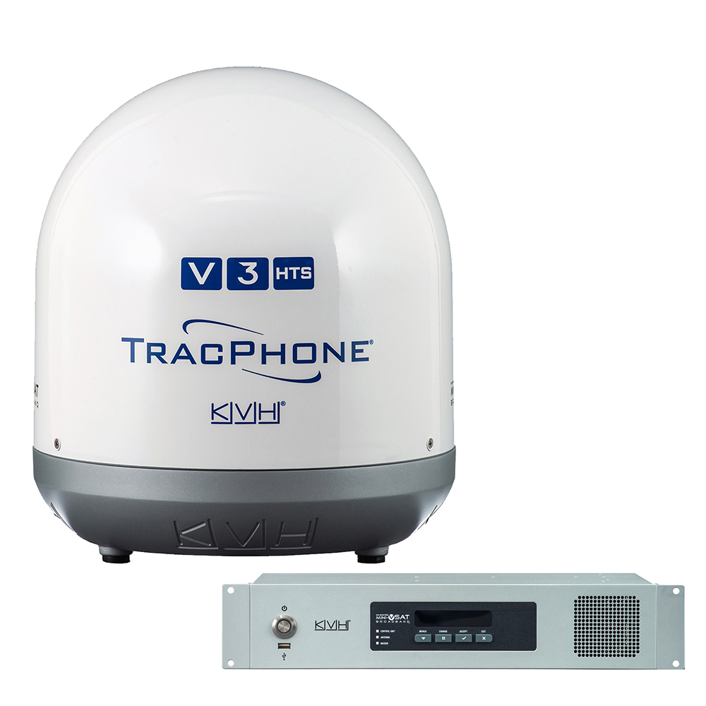 image for KVH TracPhone® V3-HTS Ku-Band 14.5″ mini-VSAT