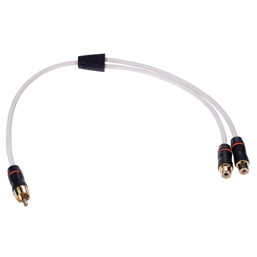 image for Fusion Performance RCA Cable Splitter – 1 Male to 2 Female – .9'