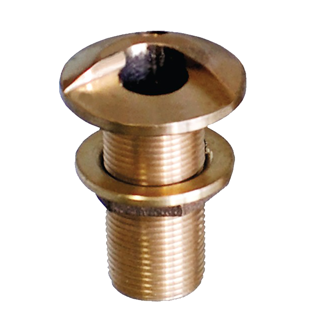 image for GROCO 3/4″ Bronze High Speed Thru-Hull Fitting w/Nut