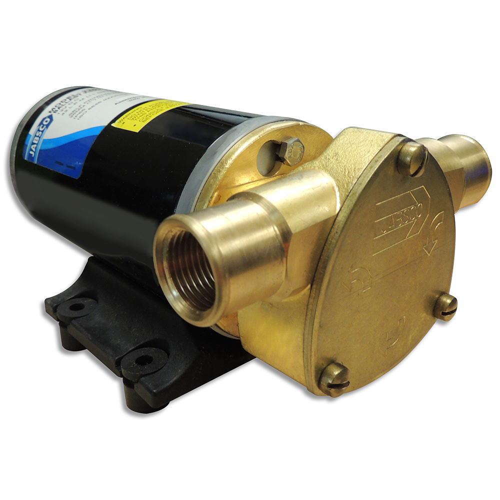 image for Jabsco Ballast King Bronze DC Pump w/o Switch – 15 GPM