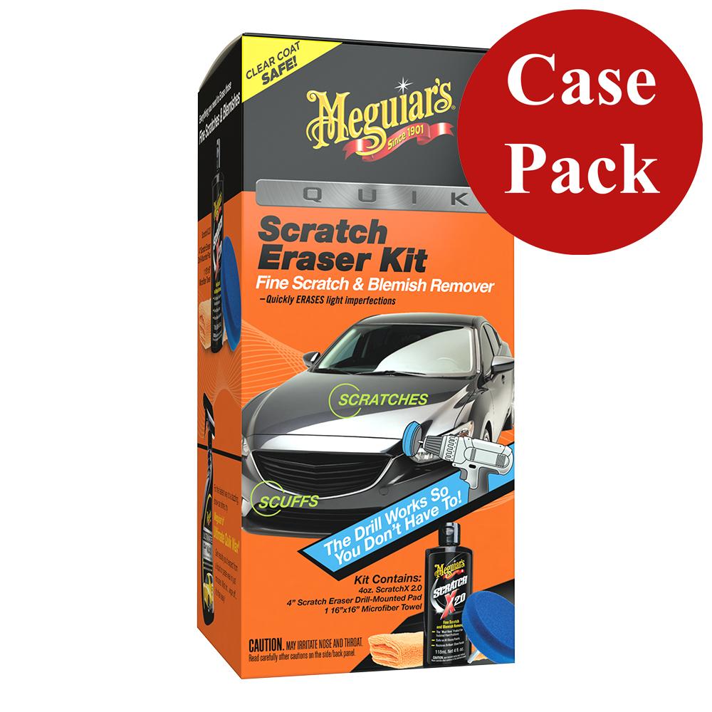 image for Meguiar's Quik Scratch Eraser Kit *Case of 4*