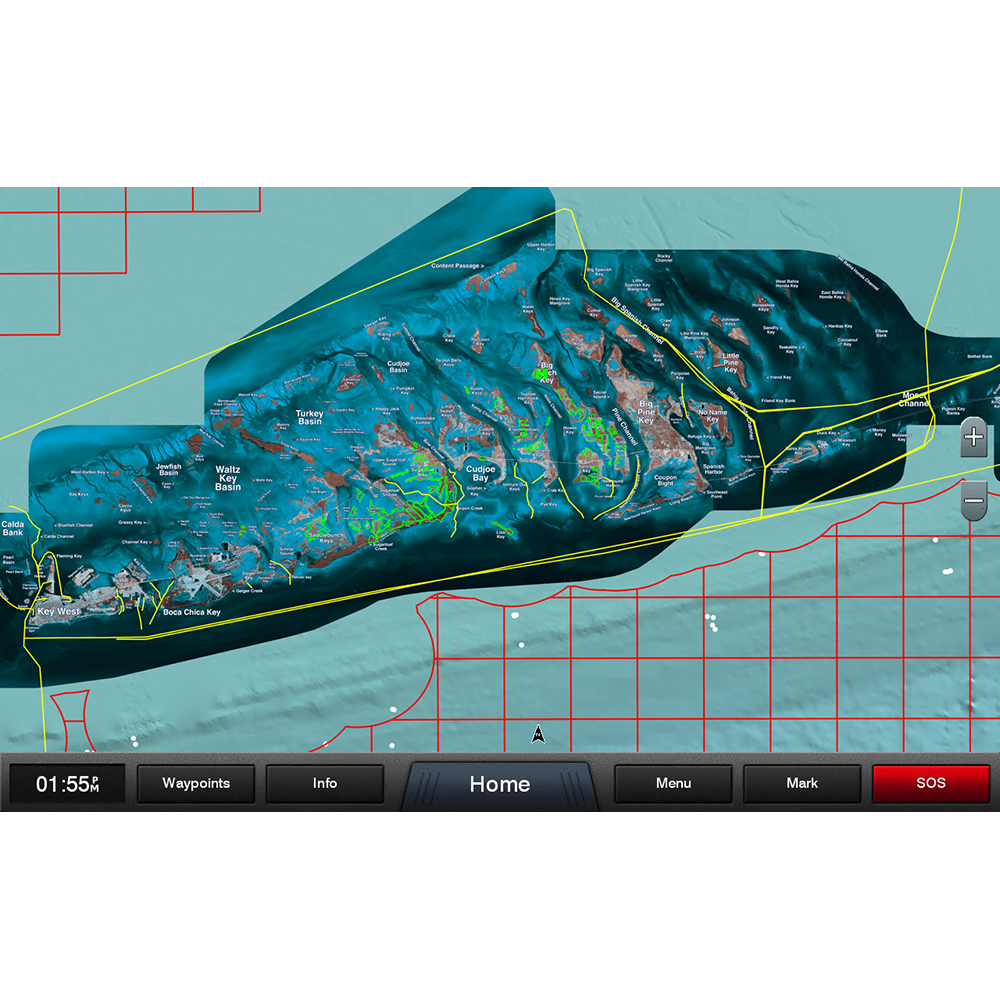 image for Garmin Standard Mapping® – Florida Keys Professional microSD™/SD™ Card