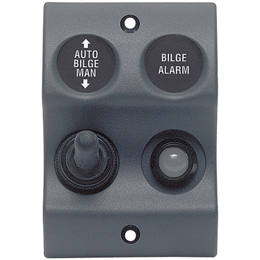 BEP Micro Series Sprayproof Switch Bilge Control Panel w/Alarm CD-76073