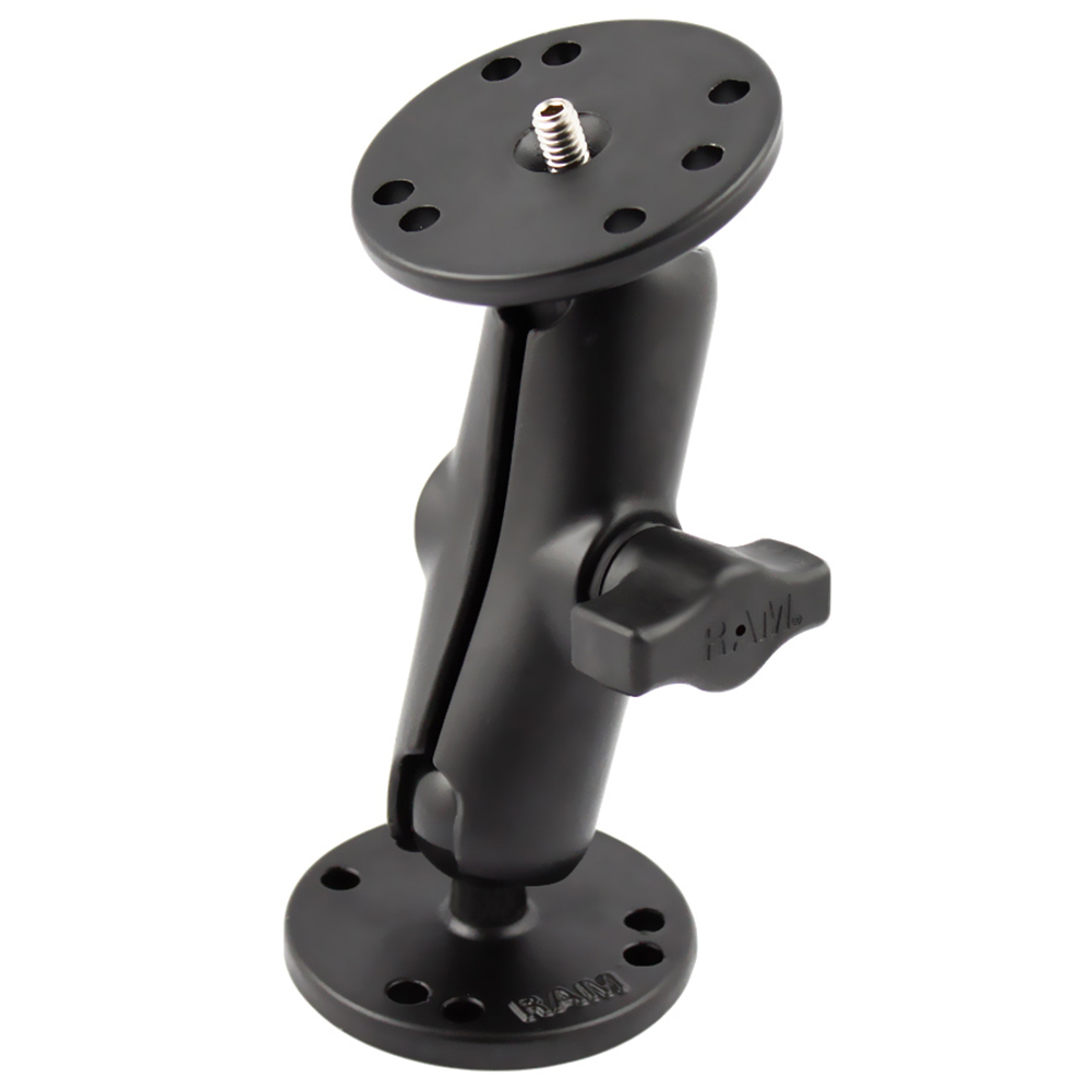 image for RAM Mount Double Ball Mount w/1/4″-20 Male Thread