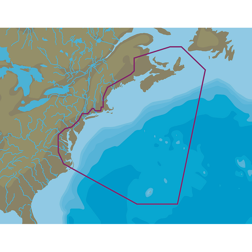image for C-MAP 4D NA-D062 Nova Scotia to Chesapeake Bay – microSD™/SD™