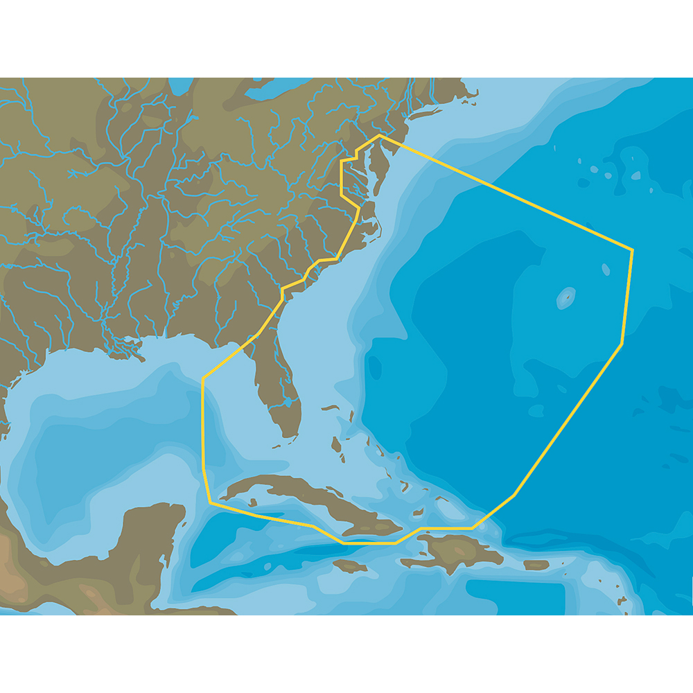 image for C-MAP 4D NA-063 Chesapeake Bay to Cuba – microSD™/SD™