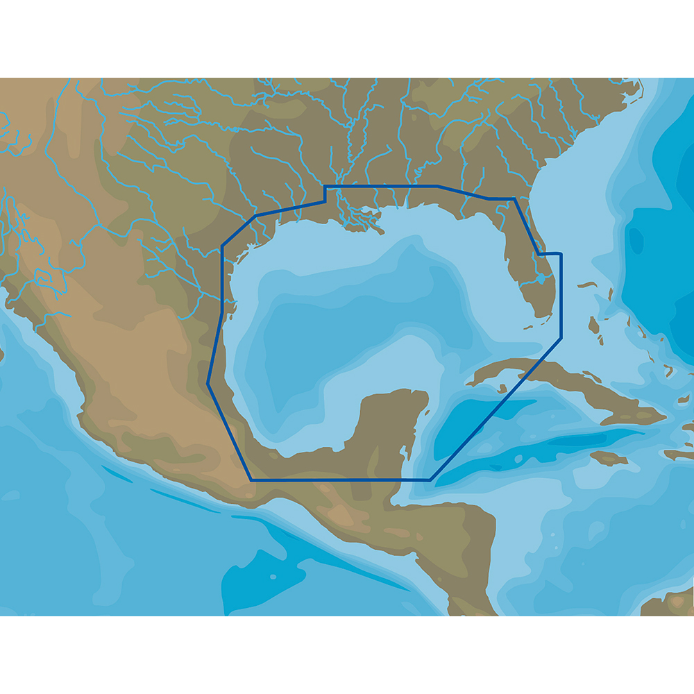 image for C-MAP 4D NA-D064 Gulf of Mexico – microSD™/SD™
