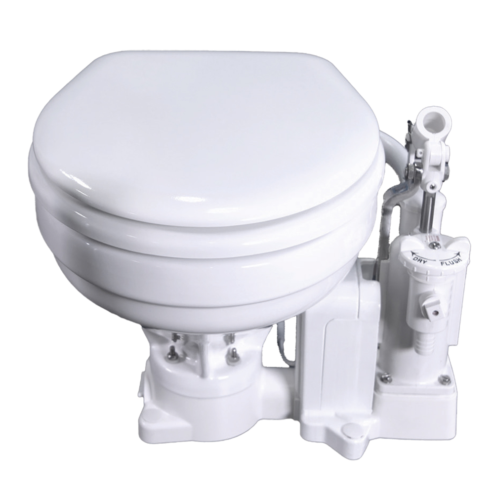 image for Raritan PH PowerFlush Electric/Manual Toilet – Household Size – 12v – White
