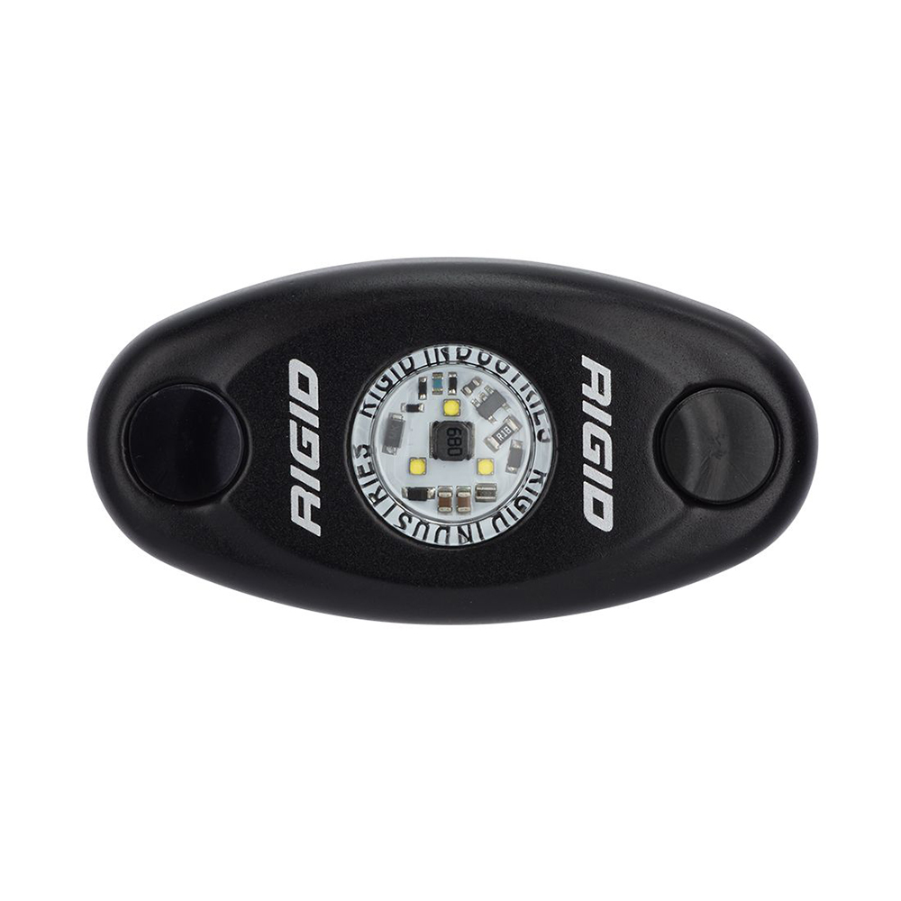 image for RIGID Industries A-Series Black High Power LED Light Single – Cool White