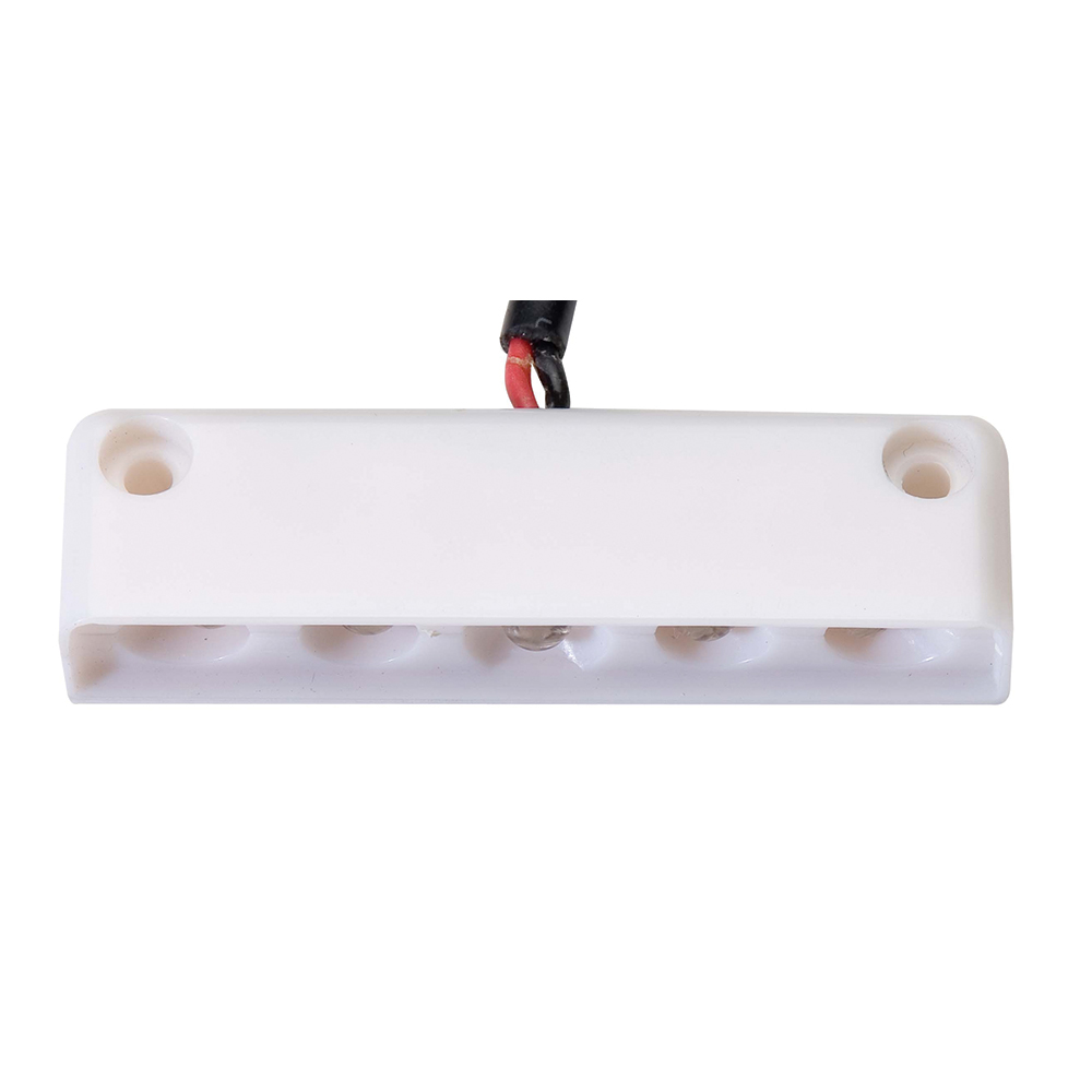 image for Innovative Lighting 5 LED Surface Mount Step Light – White w/White Case