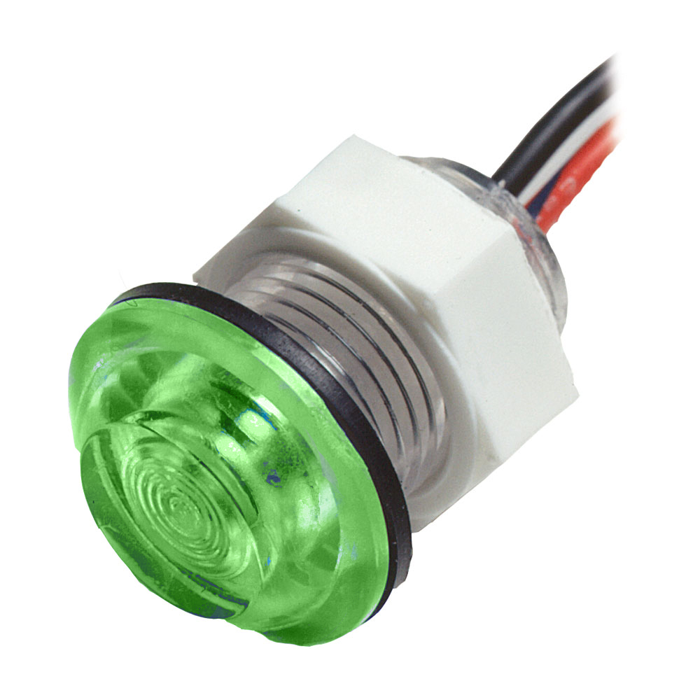 image for Innovative Lighting LED Bulkhead Livewell Light Flush Mount – Green