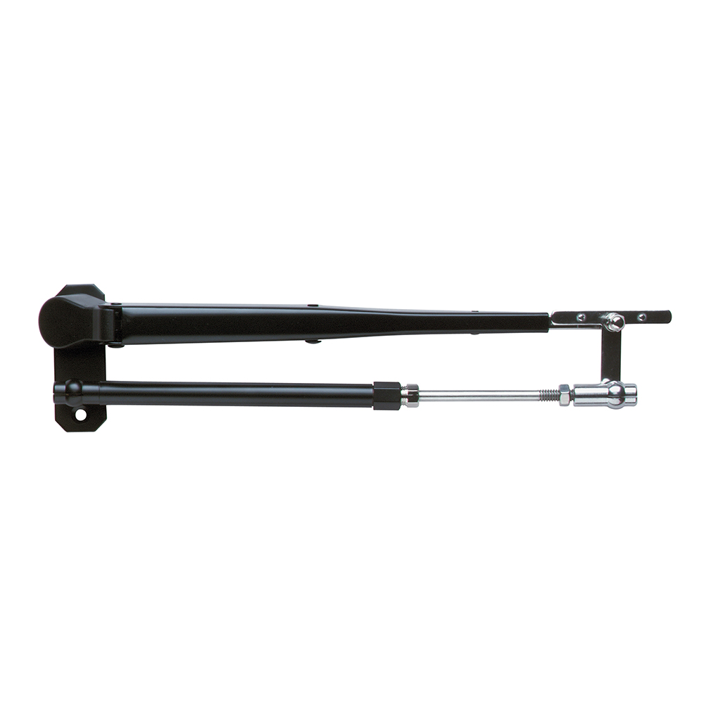 image for Marinco Wiper Arm Deluxe Black Stainless Steel Pantographic – 17″-22″ Adjustable