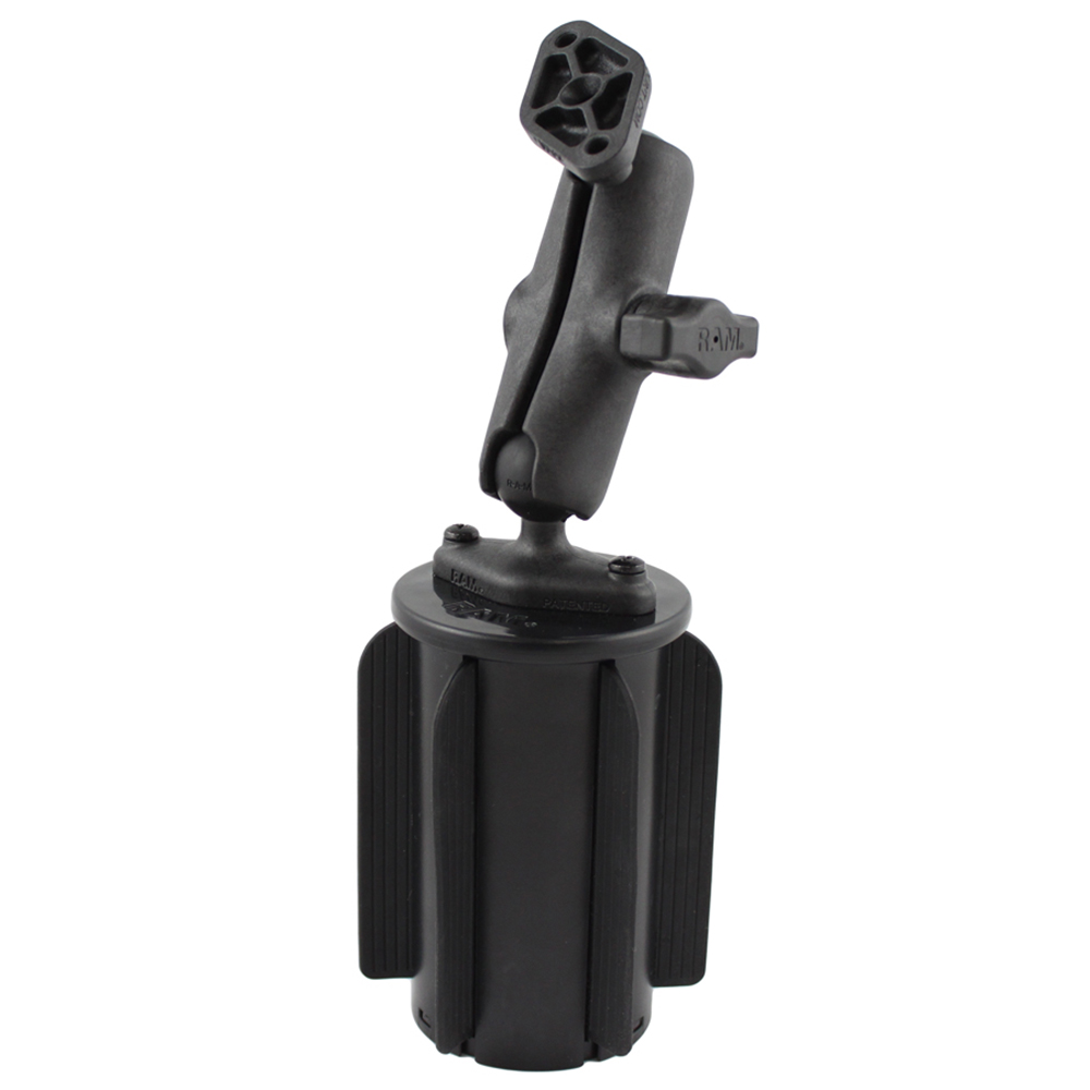 image for RAM Mount RAM-A-CAN™ II Universal Cup Holder Base w/Double Ball Mount