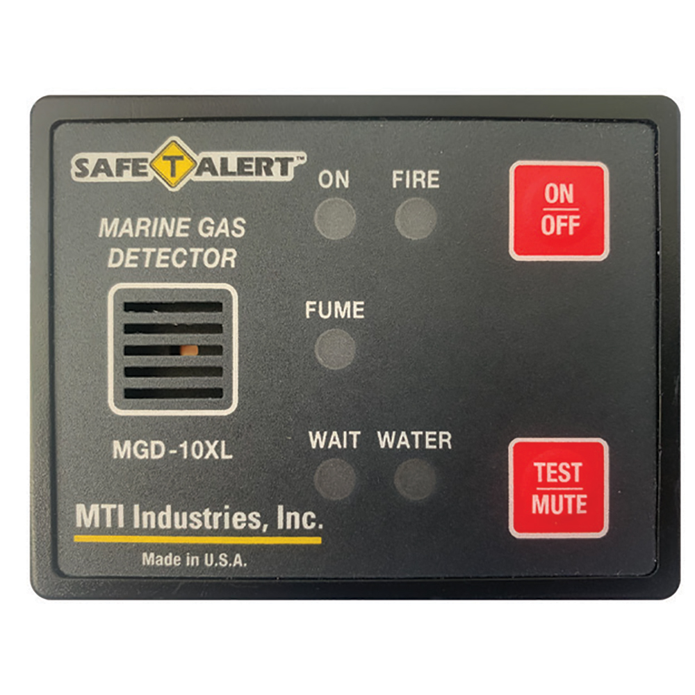 image for Safe-T-Alert Gas Vapor Alarm Fume, Fire, Bilge Water – Black Surface Mount