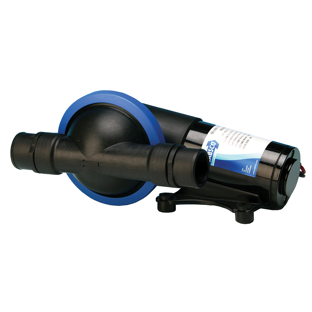 Jabsco Filterless Waste Pump with Single Diaphragm - 24V - 50890-1100