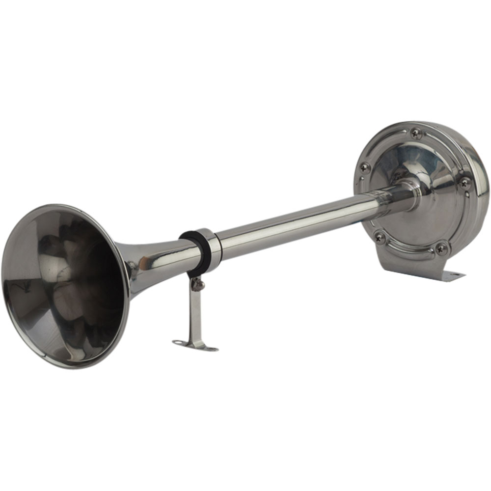 Sea-Dog MaxBlast Stainless Steel Trumpet 12V Horn - Single - 431510-1