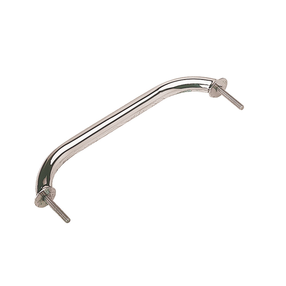image for Stainless Steel Stud Mount Flanged Hand Rail w/Mounting Flange – 12″