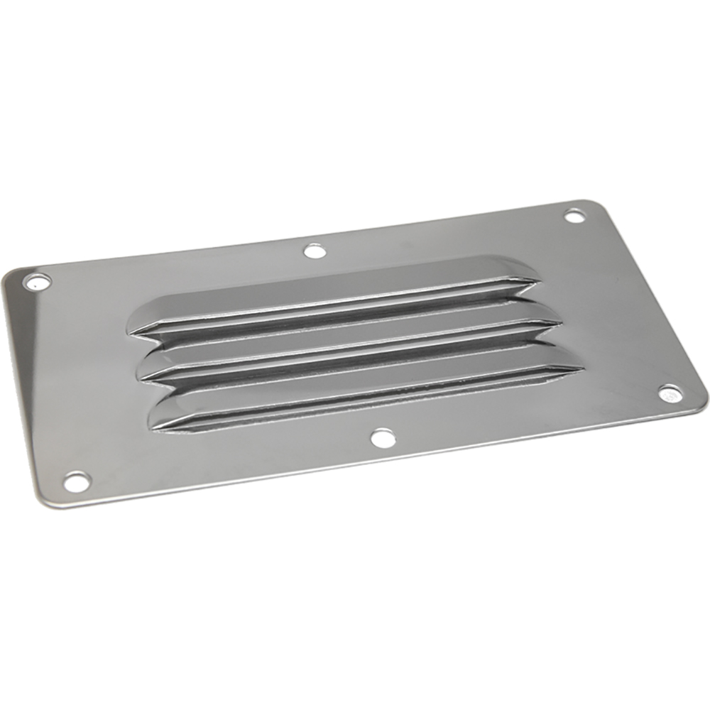 image for Sea-Dog Stainless Steel Louvered Vent – 5″ x 2-5/8″