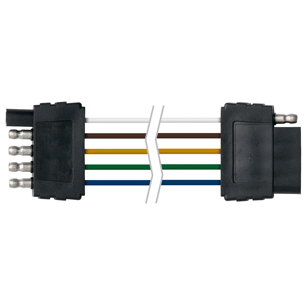 image for Ancor Trailer Connector-Flat 5-Wire 48″ Loop
