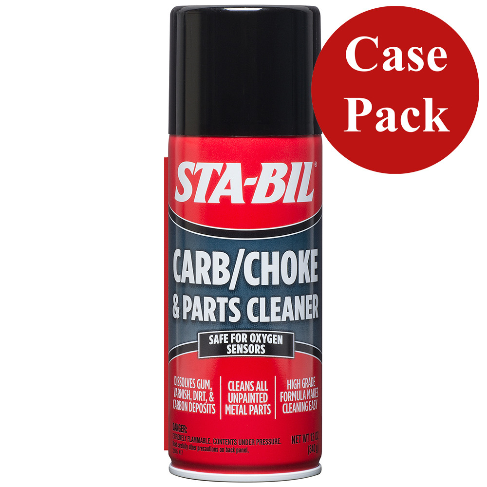 STA-BIL Carb Choke & Parts Cleaner - 12.5oz *Case of 12* - 22005CASE