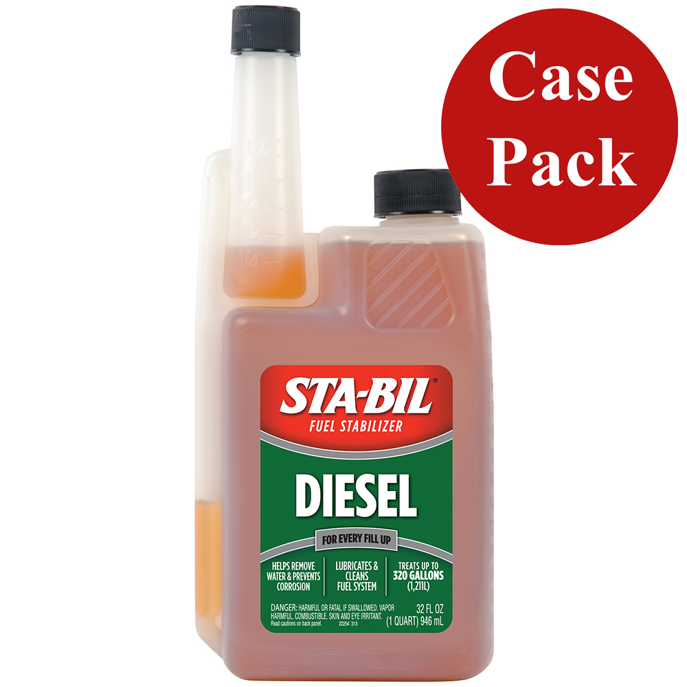 image for STA-BIL Diesel Formula Fuel Stabilizer & Performance Improver – 32oz *Case of 4*